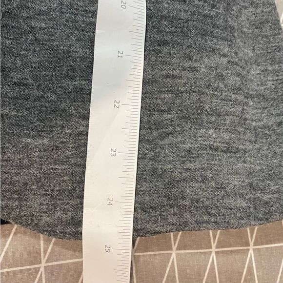 J. Crew Gray Navy Wool Cotton Blend Blazer Size 4 Lightweight Unstruckted - Picture 9 of 11